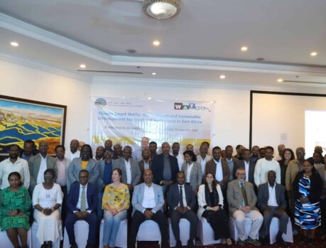 Participants at the regional workshop in Addis Ababa focused on water management strategies in East Africa. Regional workshop in Addis Ababa for water management and development in East Africa.